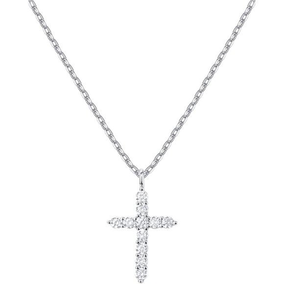 Jewelry - 14K Gold Plated Cross Necklace for Women | Cross Pendant | Necklaces for Women
